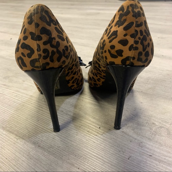 Madison brown leopard print stiletto - Picture 8 of 10